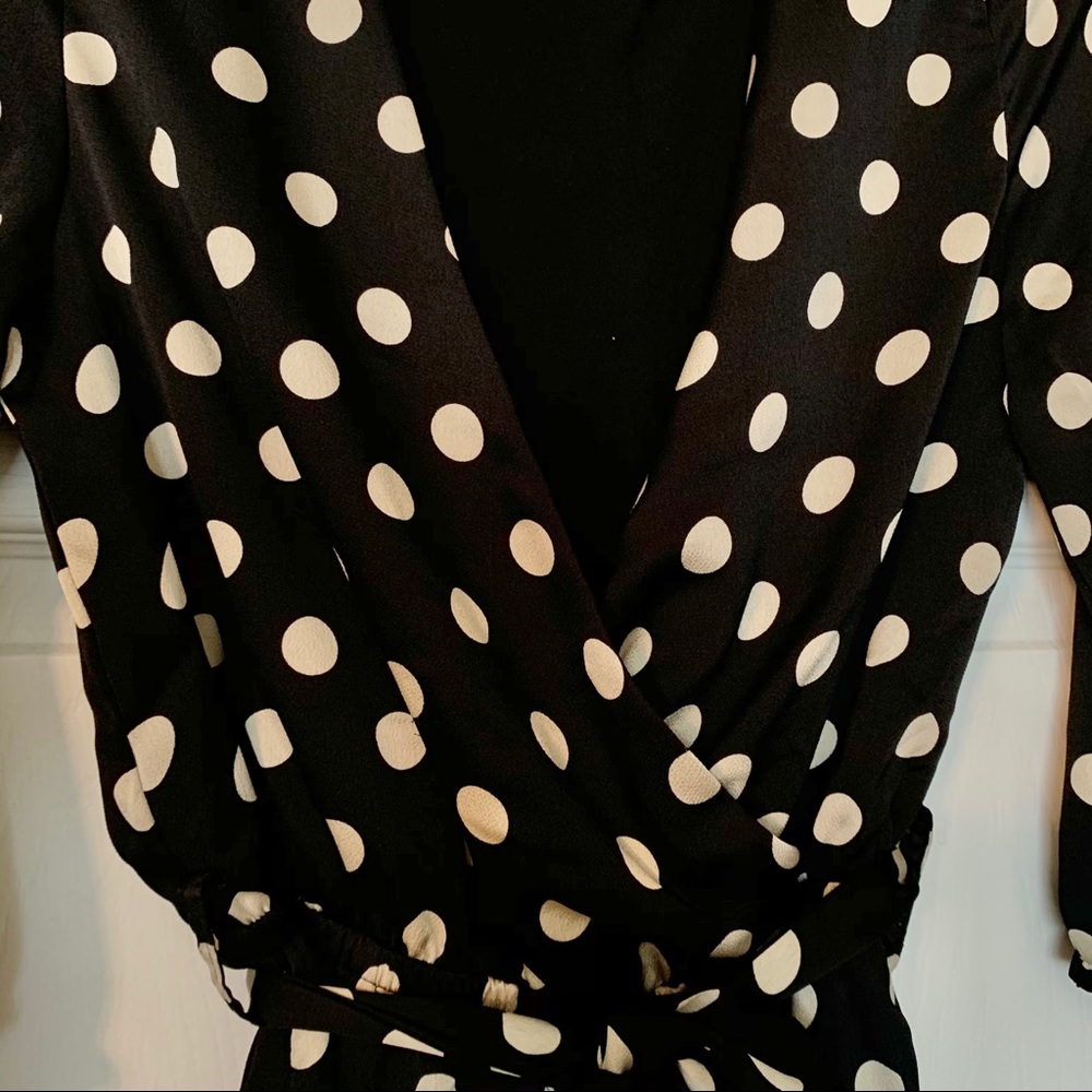 Lucca Couture Amiyah Polkadot Jumpsuit size XS - Picture 6 of 9